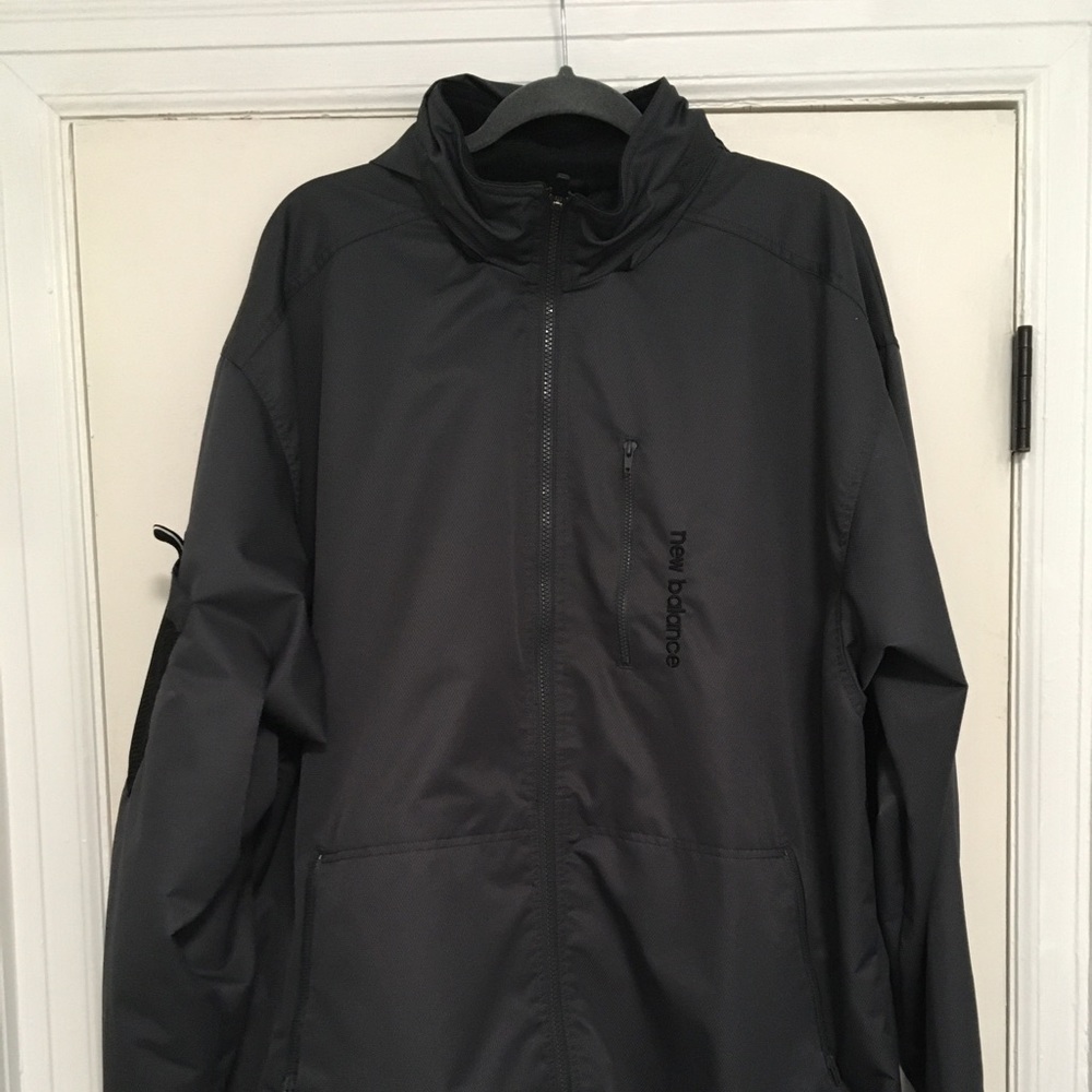 New Balance Mens XXL Gray Running Atheltic Jacket